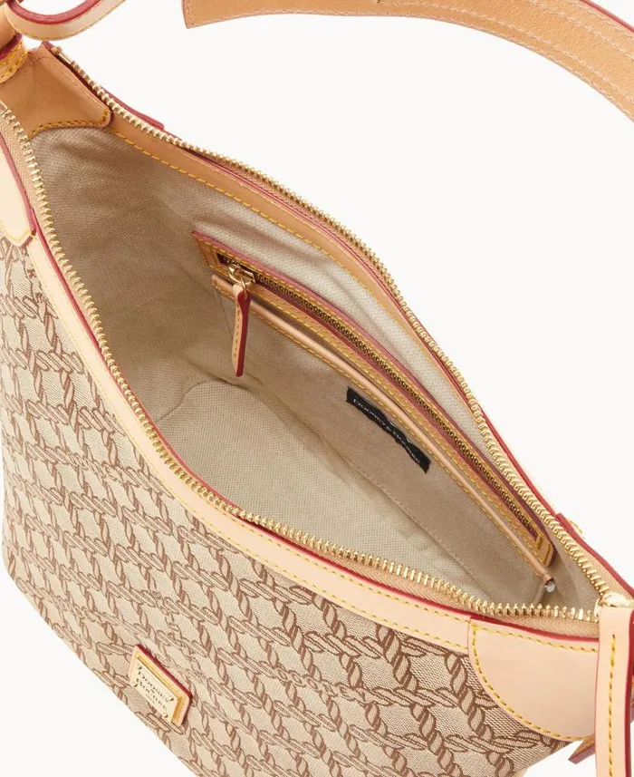 Maritime Hobo Sac Brown Woman Dooney and Bourke Shoulder Bags Maritime Hobo Sac Brown Woman Dooney and Bourke Shoulder Bags