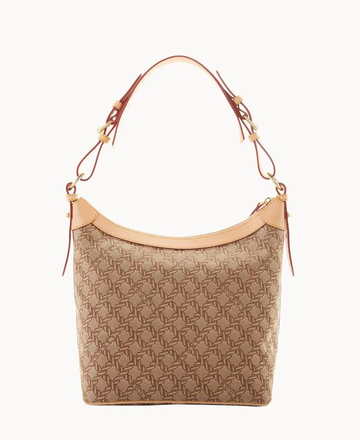 Maritime Hobo Sac Brown Woman Dooney and Bourke Shoulder Bags Maritime Hobo Sac Brown Woman Dooney and Bourke Shoulder Bags