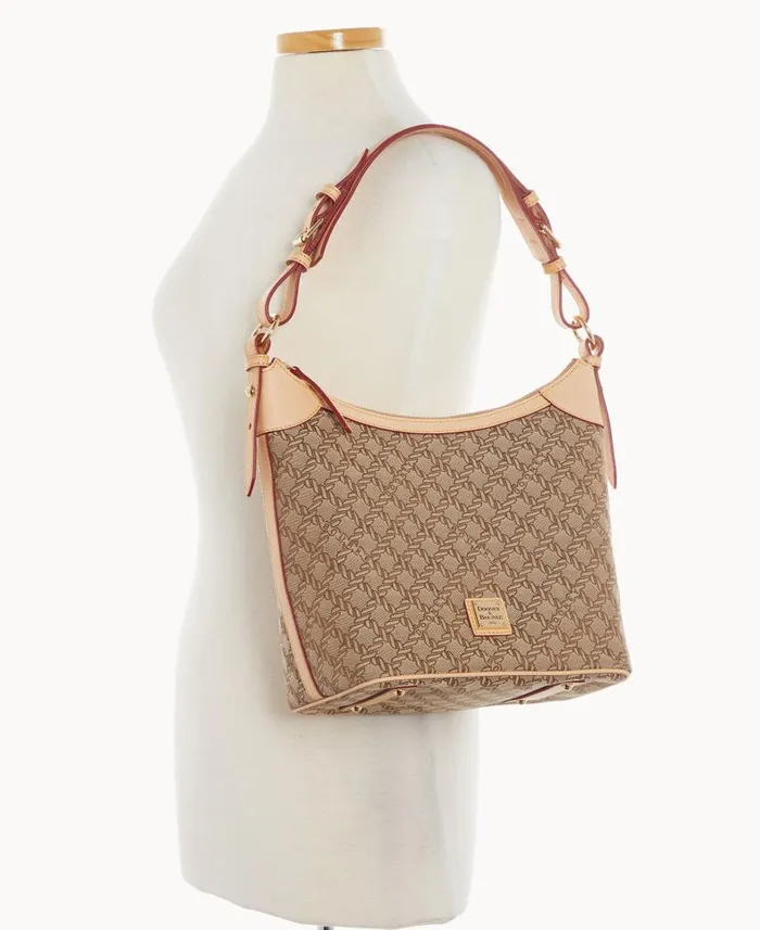 Maritime Hobo Sac Brown Woman Dooney and Bourke Shoulder Bags Maritime Hobo Sac Brown Woman Dooney and Bourke Shoulder Bags