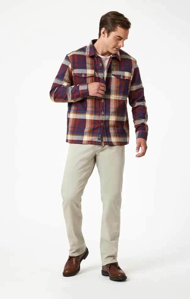 Matt Relaxed Straight Leg In Silver Casual Twill Men Mavi Jeans Pants Matt Relaxed Straight Leg In Silver Casual Twill Men Mavi Jeans Pants