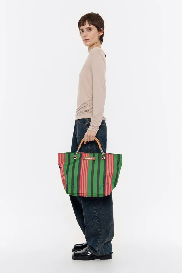 Medium Green Canopy Shopper Bag Green Women Bimba Y Lola Shoppers Medium Green Canopy Shopper Bag Green Women Bimba Y Lola Shoppers
