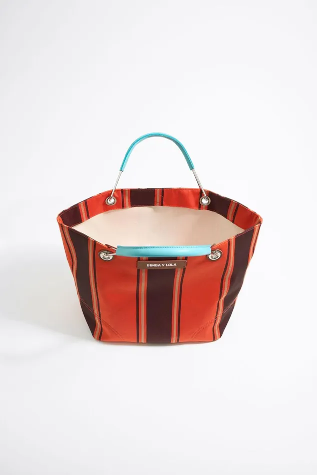 Medium Orange Canopy Handbag Orange Women Bimba Y Lola Shoppers Medium Orange Canopy Handbag Orange Women Bimba Y Lola Shoppers