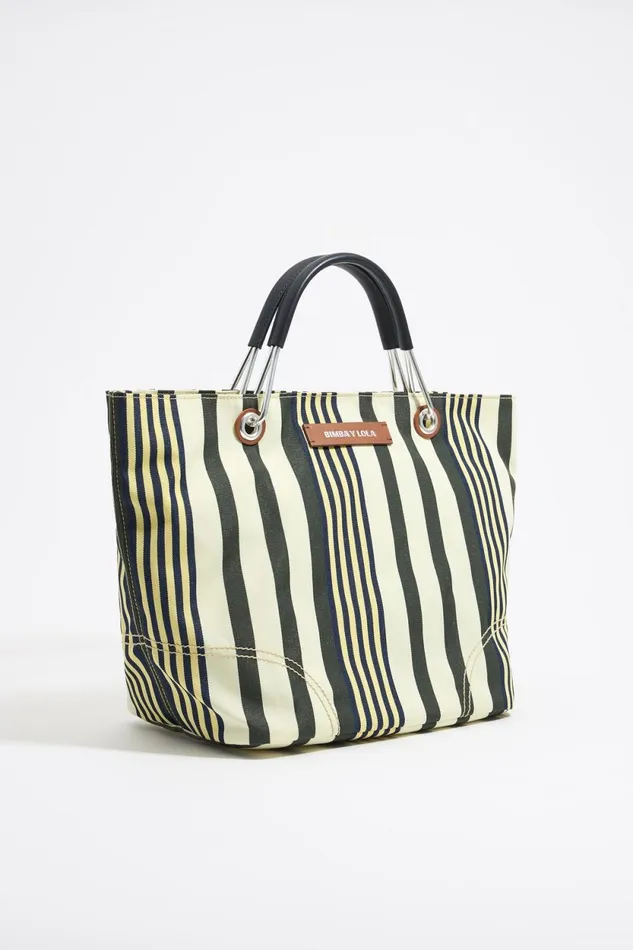 Medium Vanilla Canopy Shopper Bag Vanilla Women Bimba Y Lola Shoppers