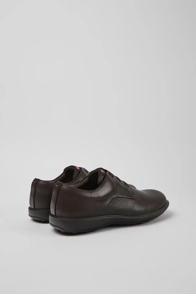 Men Atom Work Dark Brown Blucher Shoes Camper Formal Shoes Men Atom Work Dark Brown Blucher Shoes Camper Formal Shoes
