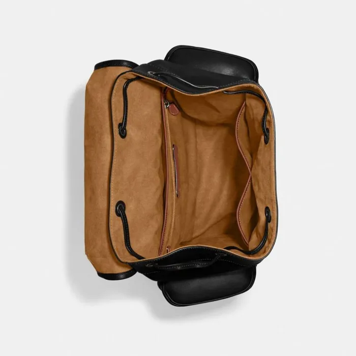 Men Backpacks Coach Hitch Backpack Black