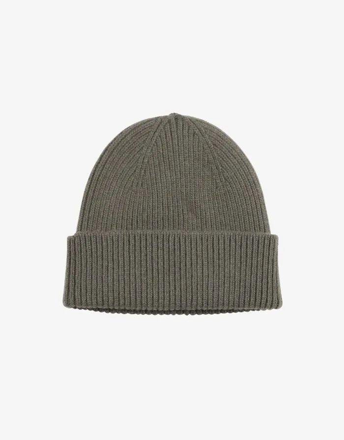 Men Beanies Colorful Standard Merino Wool Beanie Dusty Olive