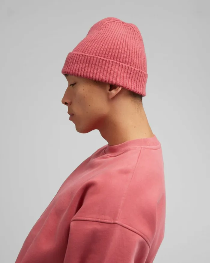 Men Beanies Colorful Standard Merino Wool Beanie Warm Taupe
