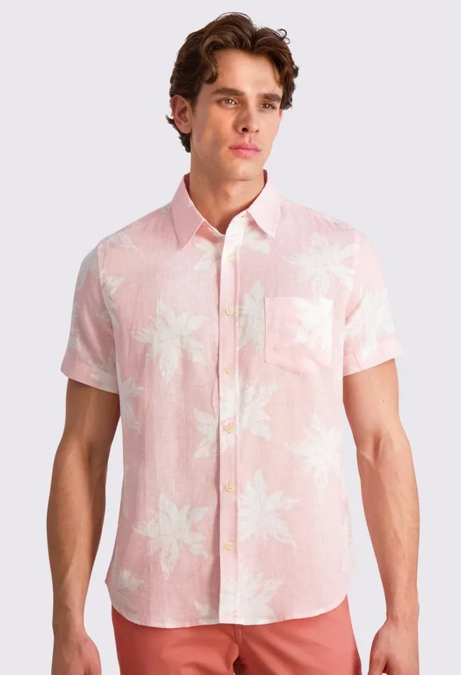 Men Ben Sherman Archive Print Shirts Exploded Flower Print Shirt 8211 Light Pink Men Ben Sherman Archive Print Shirts Exploded Flower Print Shirt 8211 Light Pink