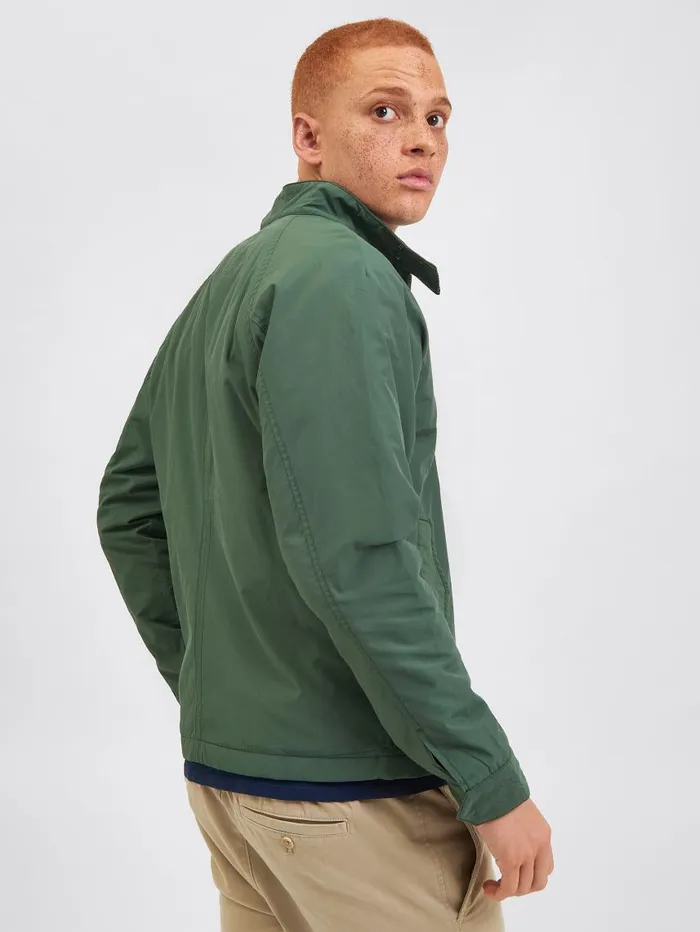 Men Ben Sherman Harrington Jackets The Original Quilted Harrington Jacket 8211 Forest Green