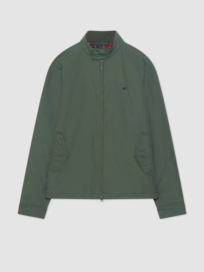 Men Ben Sherman Harrington Jackets The Original Quilted Harrington Jacket 8211 Forest Green