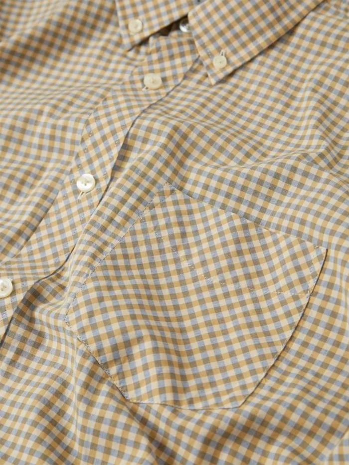 Men Ben Sherman Heritage Check Shirts Signature Gingham LongSleeve Shirt 8211 Stone Men Ben Sherman Heritage Check Shirts Signature Gingham LongSleeve Shirt 8211 Stone