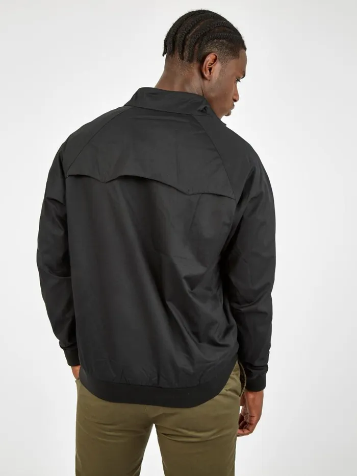 Men Ben Sherman Jackets and Outerwear Signature Harrington Jacket 8211 Black