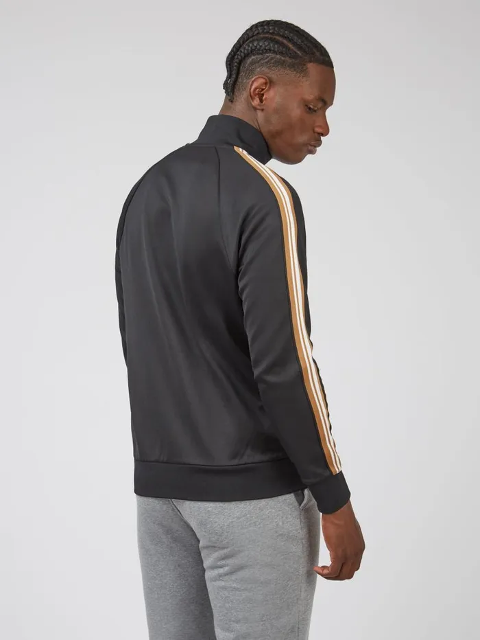 Men Ben Sherman Jackets and Outerwear Signature ZipThrough Track Jacket 8211 Black