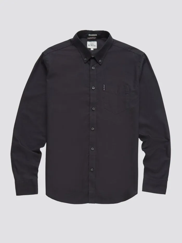 Men Ben Sherman Long Sleeve Shirts Black Button Down Shirt Men Ben Sherman Long Sleeve Shirts Black Button Down Shirt