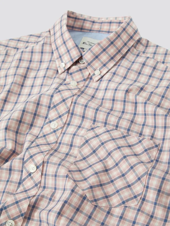 Men Ben Sherman Long Sleeve Shirts Signature House Check LongSleeve Shirt 8211 Light Pink Men Ben Sherman Long Sleeve Shirts Signature House Check LongSleeve Shirt 8211 Light Pink