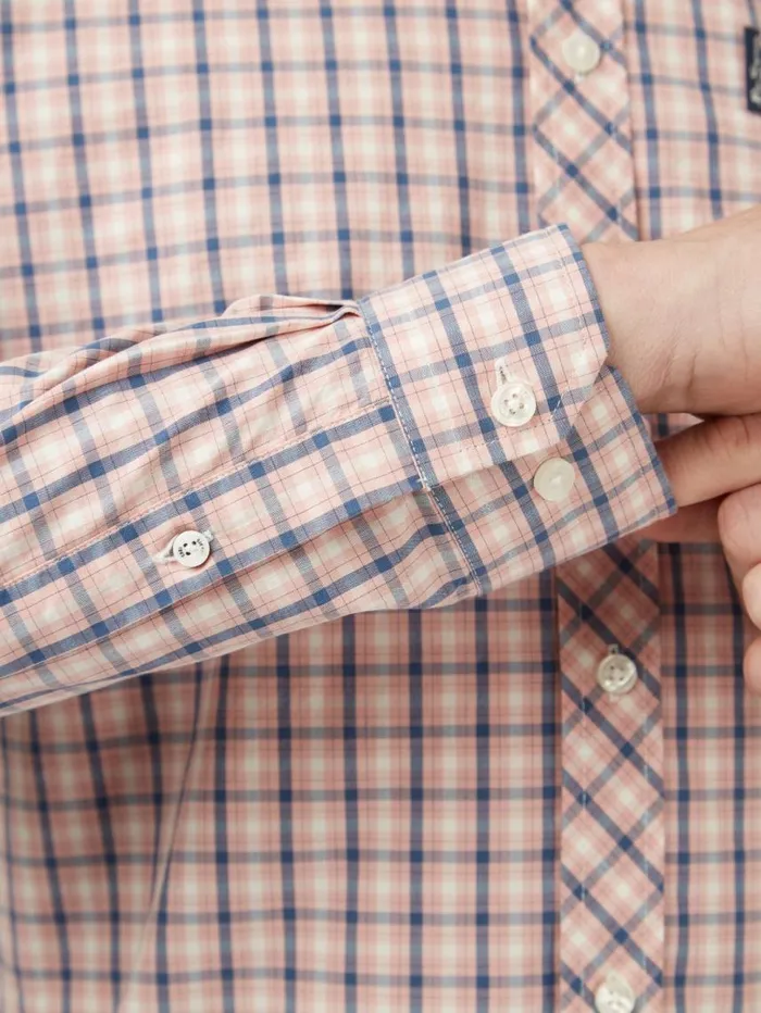 Men Ben Sherman Long Sleeve Shirts Signature House Check LongSleeve Shirt 8211 Light Pink Men Ben Sherman Long Sleeve Shirts Signature House Check LongSleeve Shirt 8211 Light Pink