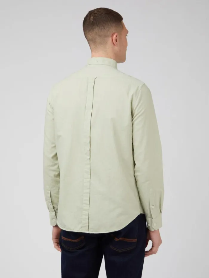 Men Ben Sherman Long Sleeve Shirts Signature Organic Oxford Shirt 8211 Pistachio Men Ben Sherman Long Sleeve Shirts Signature Organic Oxford Shirt 8211 Pistachio