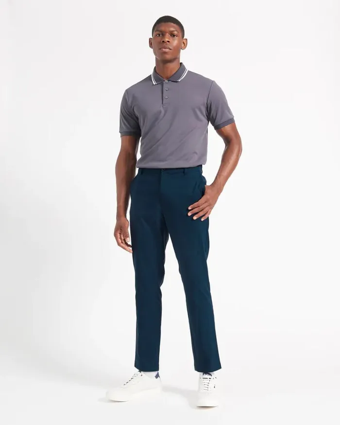 Men Ben Sherman Pants and Chinos 247 Motion Stretch Slim Chino 8211 Navy