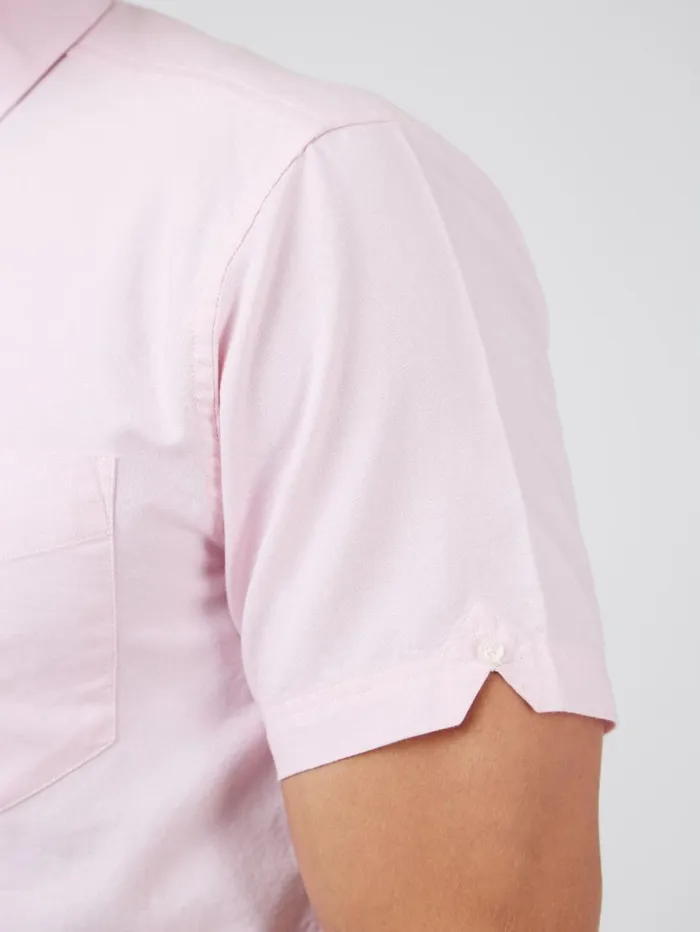 Men Ben Sherman Short Sleeve Shirts Signature Organic ShortSleeve Oxford Shirt 8211 Light Pink Men Ben Sherman Short Sleeve Shirts Signature Organic ShortSleeve Oxford Shirt 8211 Light Pink