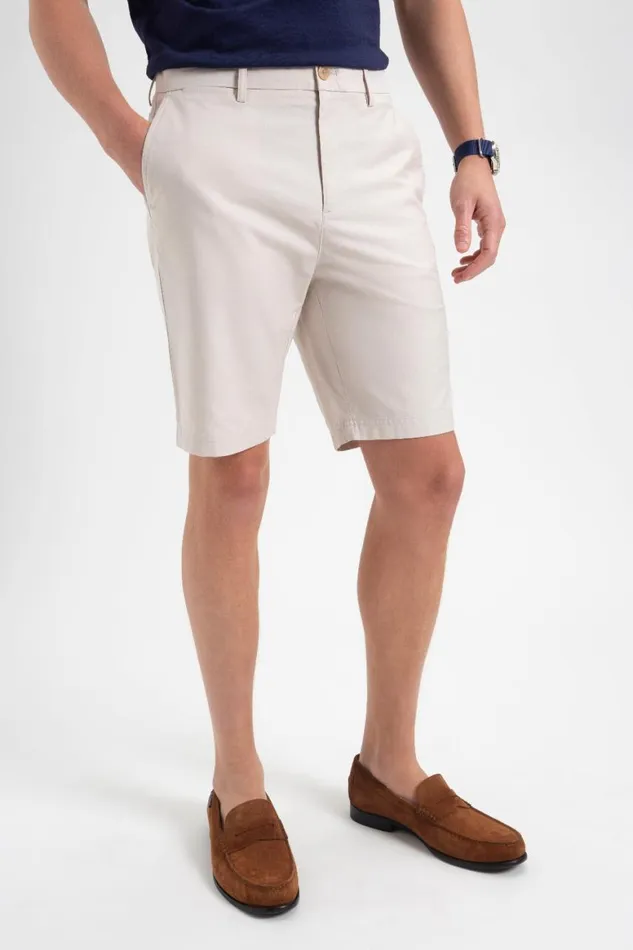 Men Ben Sherman Shorts Everyday Slim Fit Chino Short 8211 Putty
