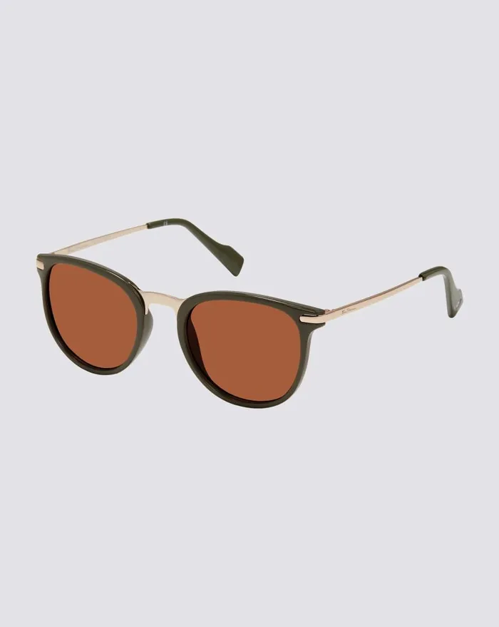 Men Ben Sherman Sunglasses Hugo Polarized EcoGreen Sunglasses 8211 OliveBrown