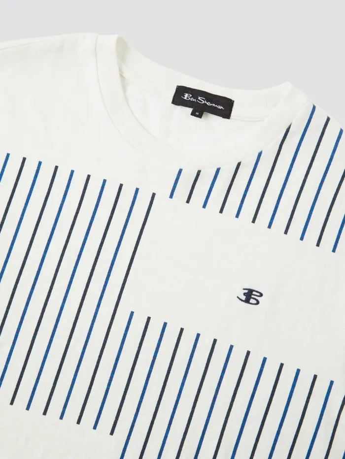 Men Ben Sherman TShirts and Graphic Tees B By Vertical Stripe Tee Men Ben Sherman TShirts and Graphic Tees B By Vertical Stripe Tee