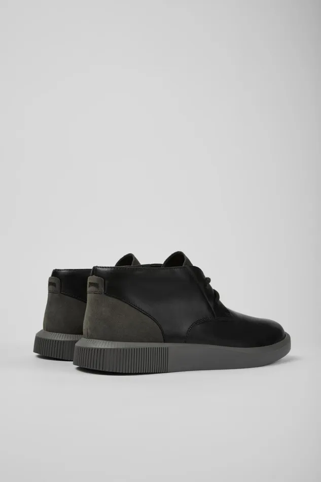 Men Bill Black Ankle Boot Camper Ankle Boots Men Bill Black Ankle Boot Camper Ankle Boots