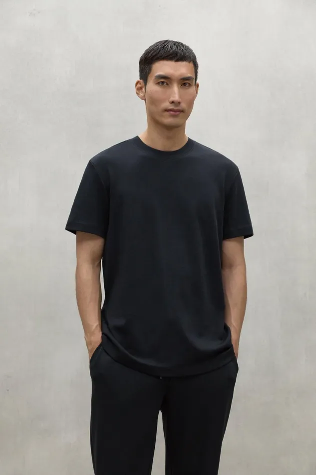 Men Black Sintra TShirt Ecoalf TShirts