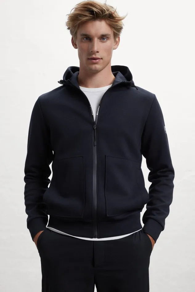 Men Black Suta Sweatshirt Ecoalf Sweatshirts