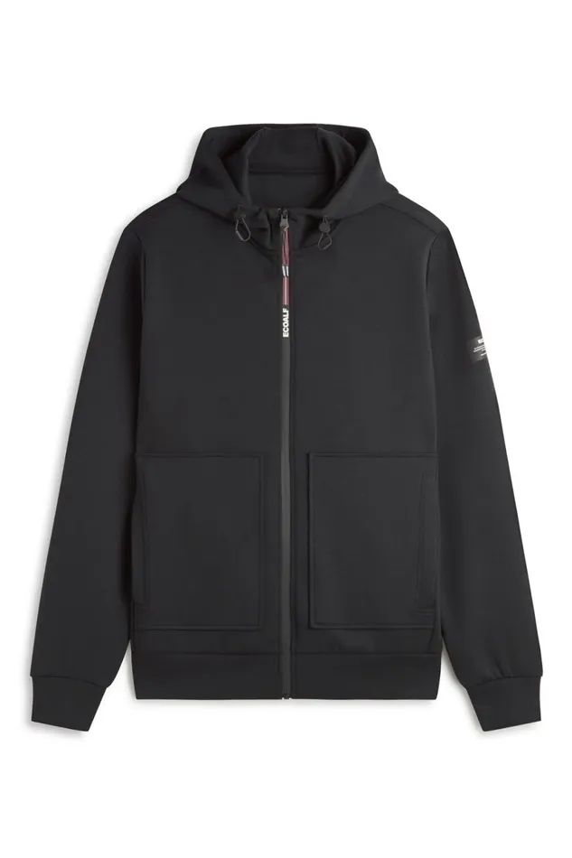 Men Black Suta Sweatshirt Ecoalf Sweatshirts