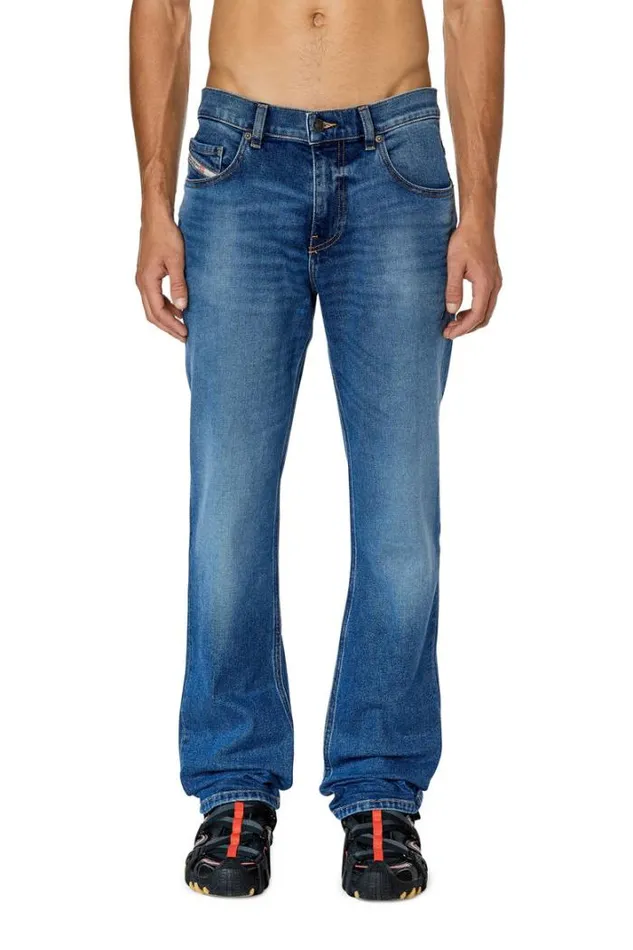Men Bootcut Jeans 2021 DVocs 0nfaj Medium Blue Diesel Bootcut
