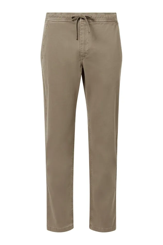 Men Brown Ethic Trousers Ecoalf Trousers