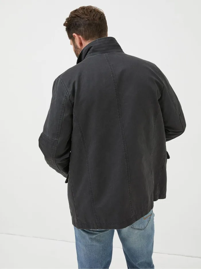 Men Coats and Jackets Fat Face Grey 4 Pocket Jacket