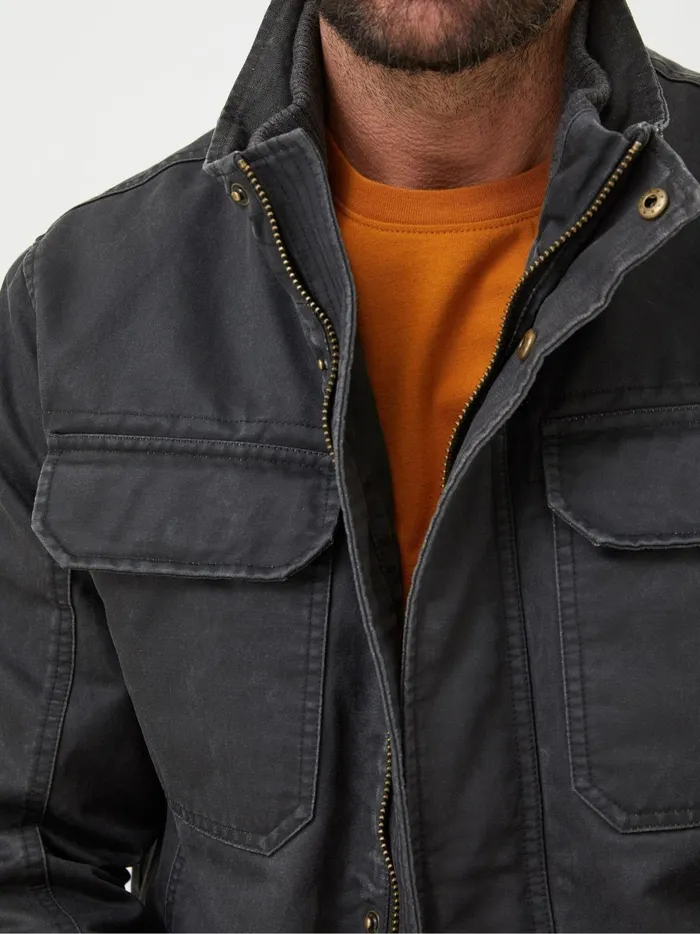 Men Coats and Jackets Fat Face Grey 4 Pocket Jacket