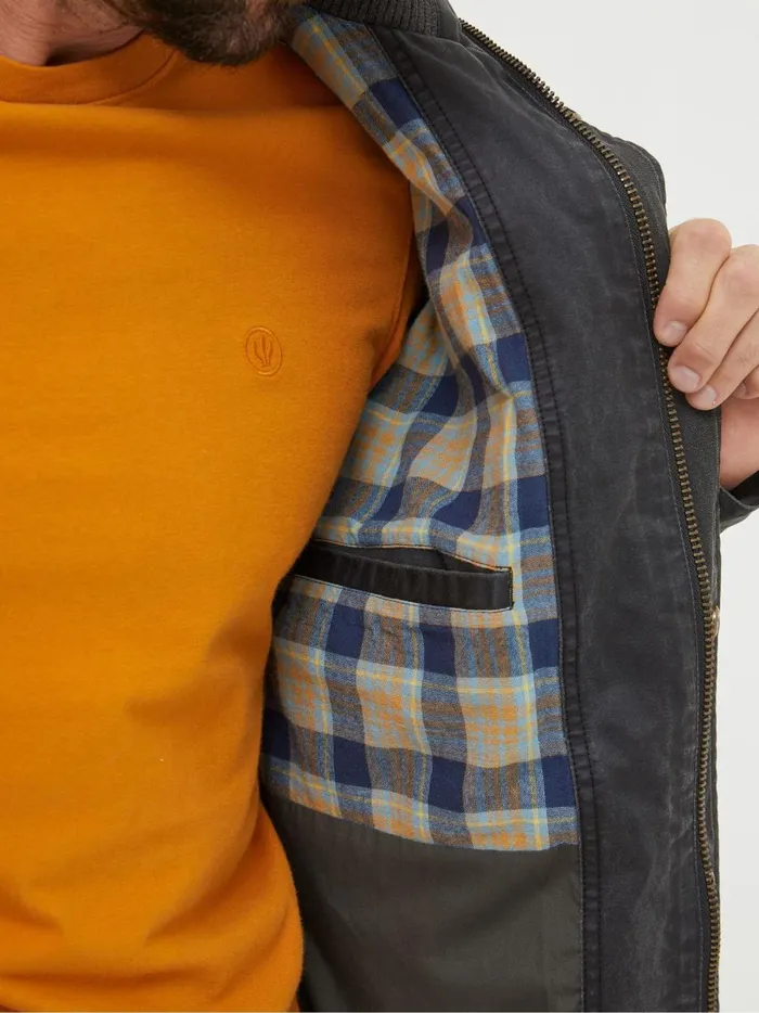 Men Coats and Jackets Fat Face Grey 4 Pocket Jacket