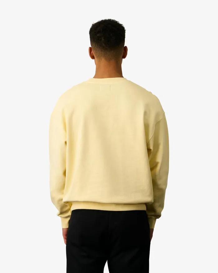 Men Crewneck Sweatshirts Colorful Standard Organic Oversized Crew Pearly Purple