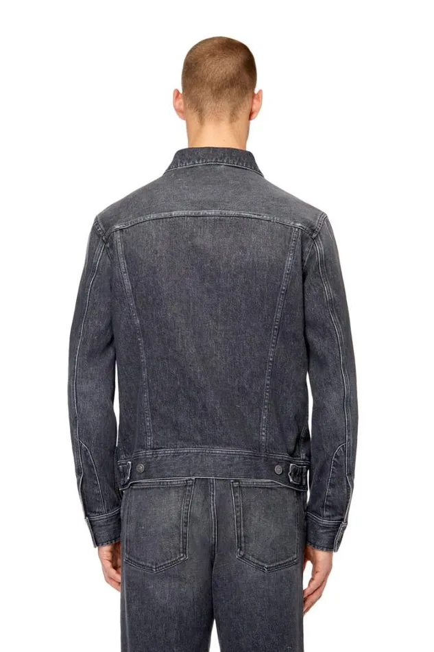Men DBarcyFsc Blackdark Grey Diesel Outerwear And Jackets Men DBarcyFsc Blackdark Grey Diesel Outerwear And Jackets