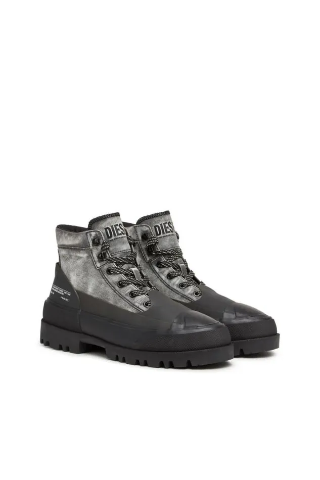 Men DHiko Bt X Black Diesel Boots Men DHiko Bt X Black Diesel Boots