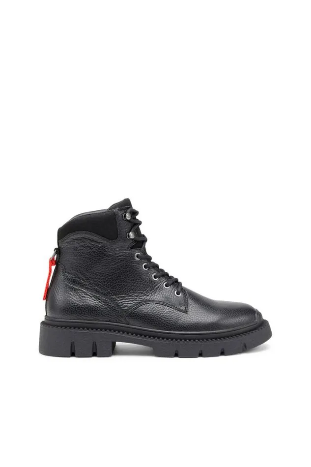 Men DTroit Bt Black Diesel Boots