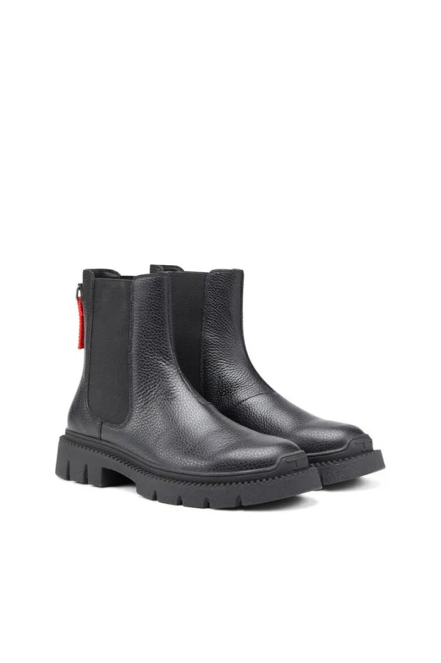 Men DTroit Ch Black Diesel Boots Men DTroit Ch Black Diesel Boots