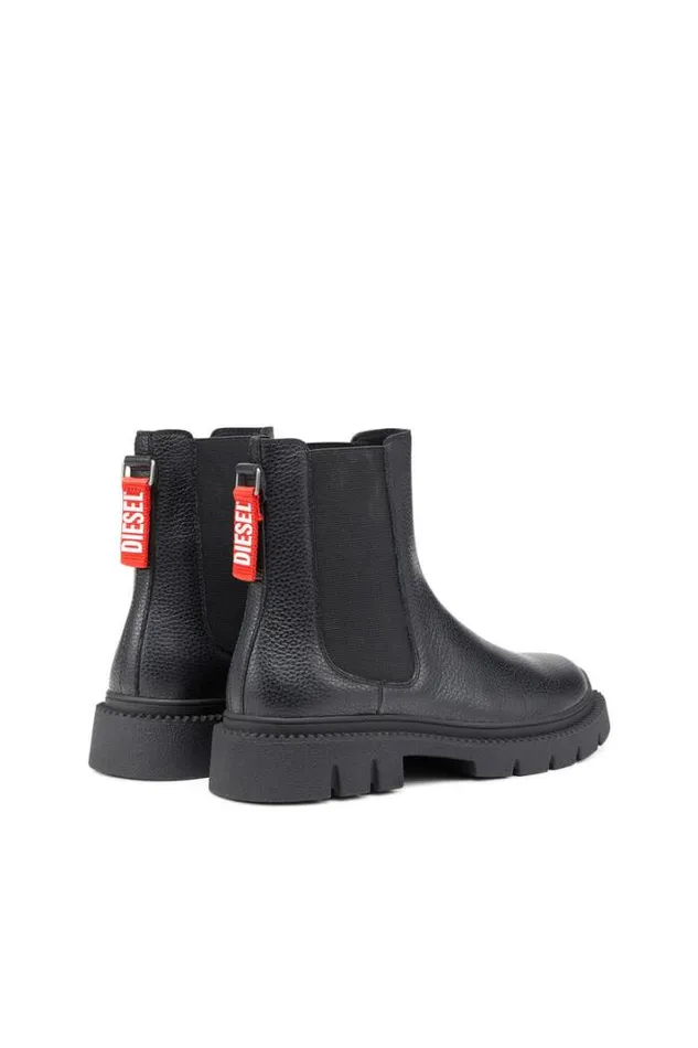 Men DTroit Ch Black Diesel Boots Men DTroit Ch Black Diesel Boots