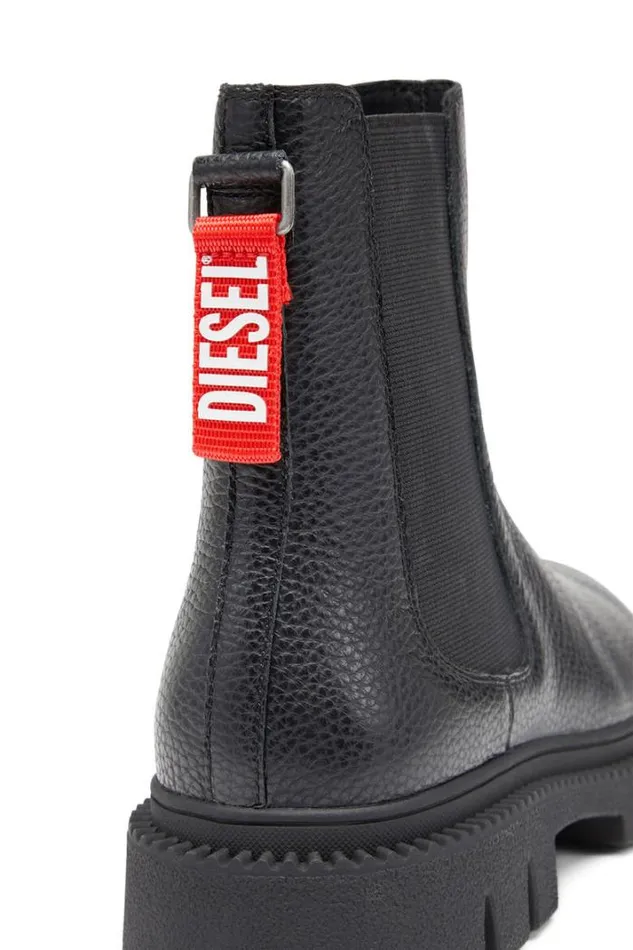 Men DTroit Ch Black Diesel Boots Men DTroit Ch Black Diesel Boots