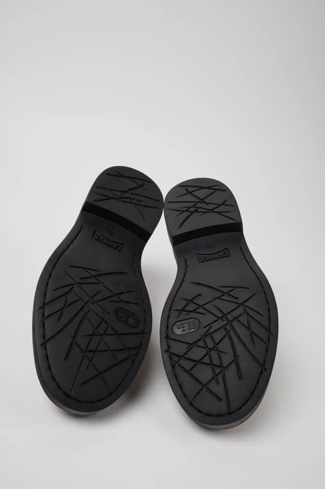 Men Dean Brown Leather Shoe Camper Formal Shoes Men Dean Brown Leather Shoe Camper Formal Shoes