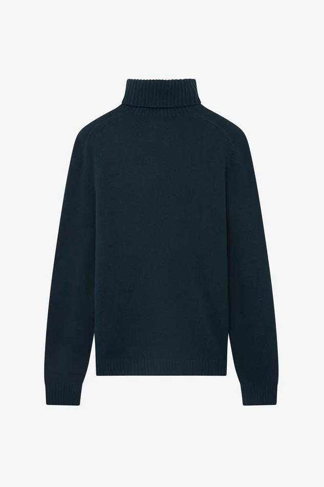 Men Doha Cashmere Jumper Dark Green Ecoalf Knitwear