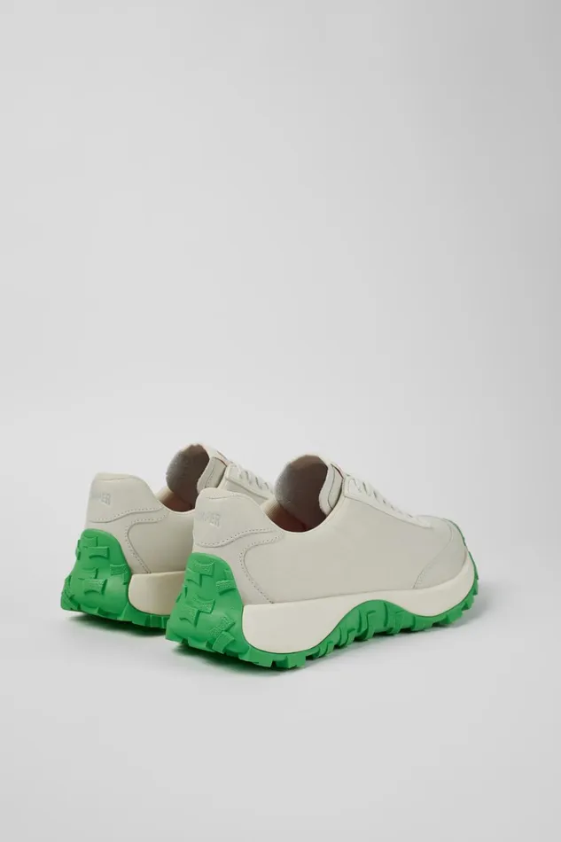 Men Drift Trail VIBRAM White LeatherTextile Sneaker Camper Sneakers Men Drift Trail VIBRAM White LeatherTextile Sneaker Camper Sneakers