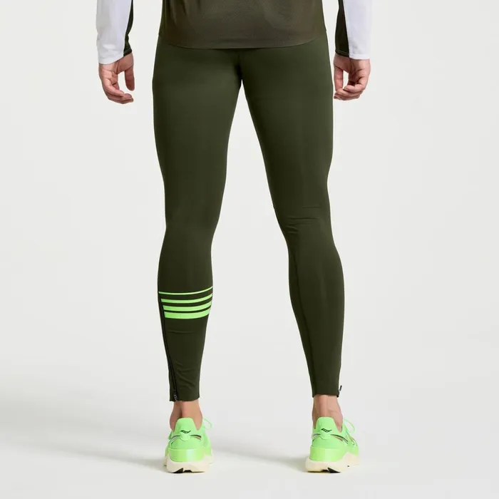 Men Elite Tight Umbra Saucony Bottoms