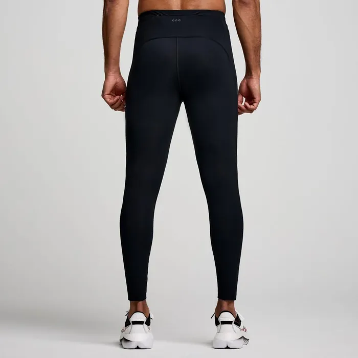 Men Fortify Tight Black Saucony Bottoms