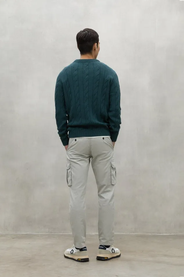 Men Green Tilo Sweater Ecoalf Knitwear