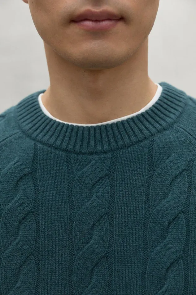Men Green Tilo Sweater Ecoalf Knitwear