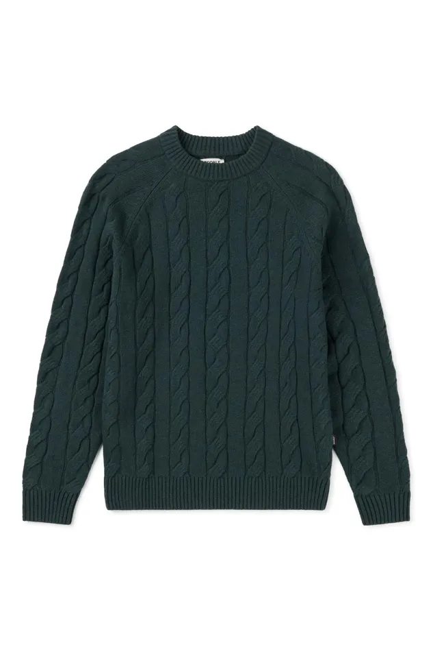 Men Green Tilo Sweater Ecoalf Knitwear